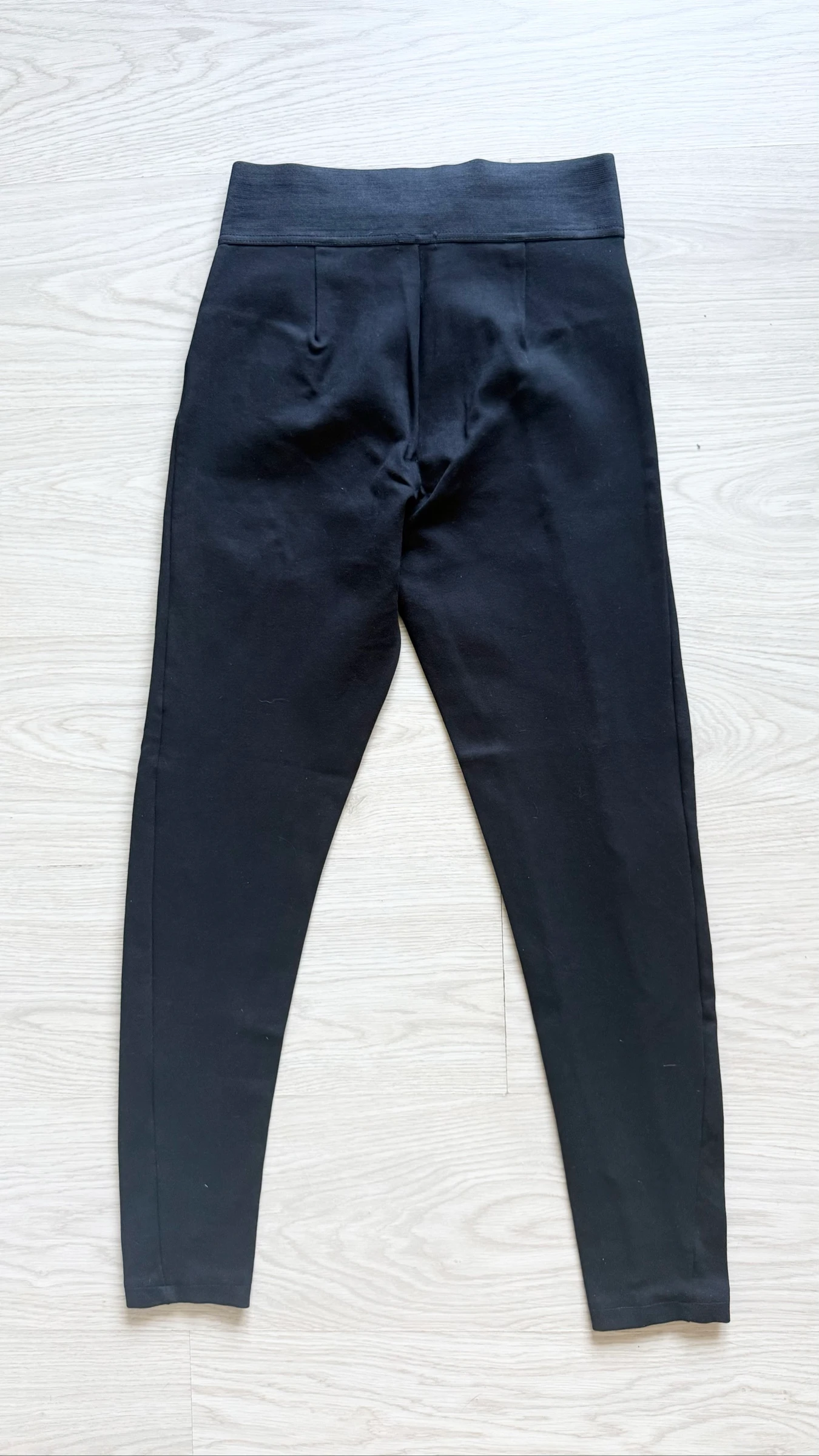 Black slim skinny trousers Gémo size 38 M – photo 5